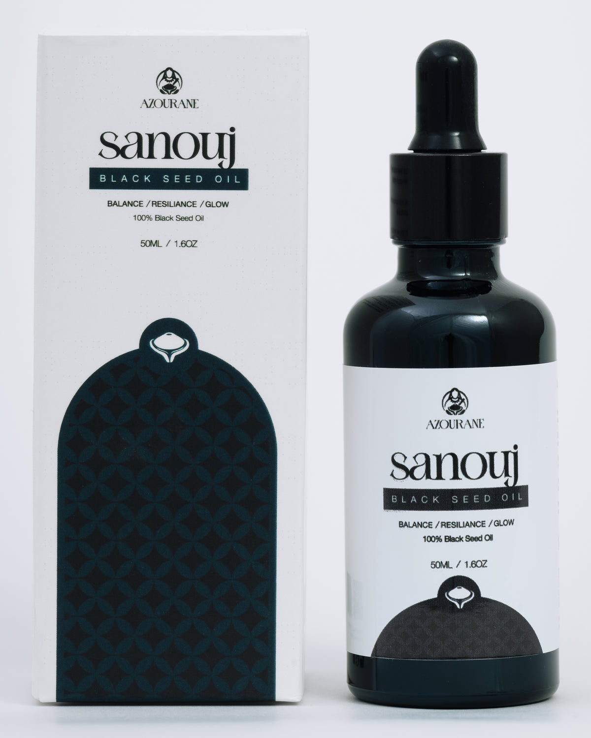 SANOUJ, 100% Čisto Hladno Cijeđeno Ulje Crnog Kima, 50 ml