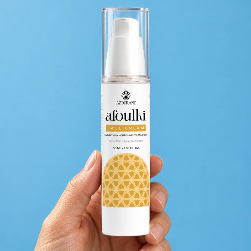 AFOULKI Face Cream with Prickly Pear and Argan, 50 ml