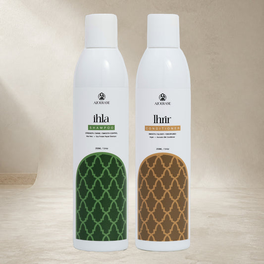 IHLA šampon i LHRIR regenerator za kosu, 250 ml, ritual pranja kose