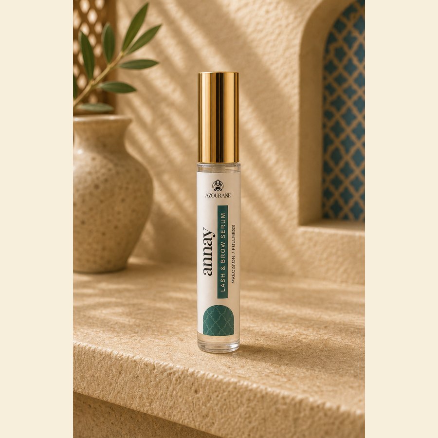 ANNAY Serum za trepavice i obrve s uljem jojobe i hidroliziranim morskim kolagenom, 10 ml