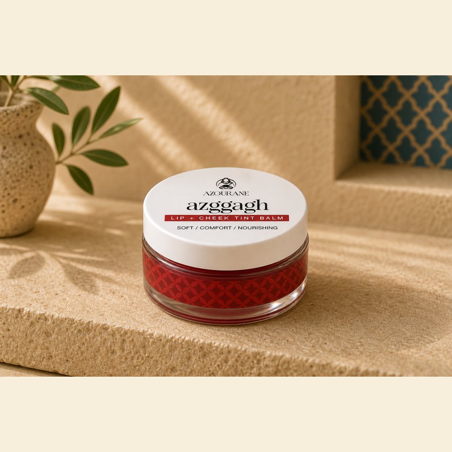 AZGGAGH Tintirani Balzam za Usne i Obraze, Aker Fassi, 20 g